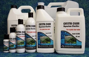 crystal clear (aquarium strength fine particle flocculent)